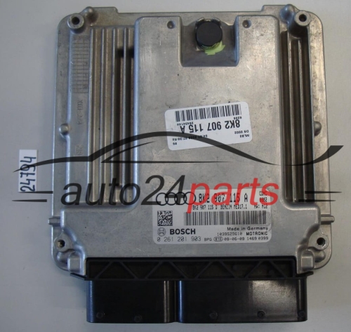 Centralita de motor   AUDI A4 2.0 TFSI 8K2907115A 8K290711 0261201903
