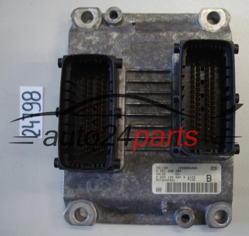 KOMPUTER STEROWNIK SILNIKA FIAT STILO 1.4 16V BOSCH 0 261 208 204, 0261208204, 0 055 193 692 0, 00551936920, A152 B