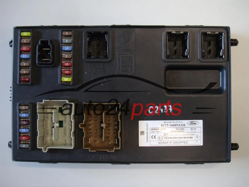 CENTRALKA MODUL FORD TRANSIT 6C1T-14A073-CG, 6C1T14A073CG, 5WK48948G