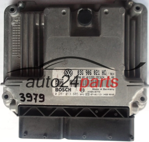KOMPUTER STEROWNIK SILNIKA VW VOLKSWAGEN GOLF 2.0 TDI 03G906021HC