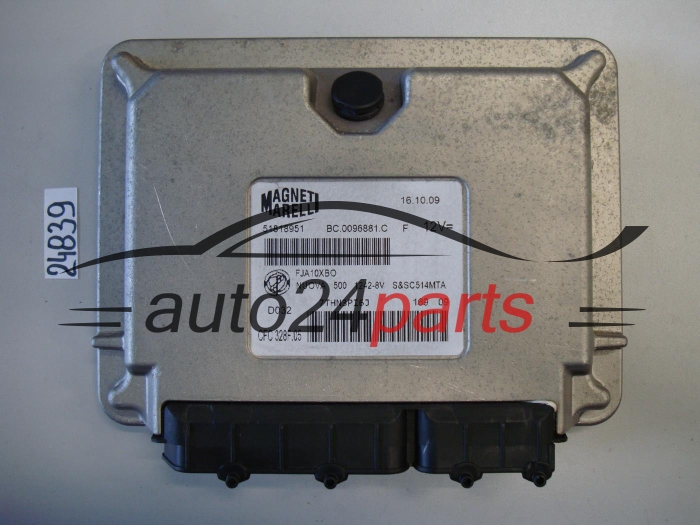 Calculateur de boîte automatique FIAT 500 1.2 Magneti Marelli CFC 328F.05, CFC328F05, 51818951