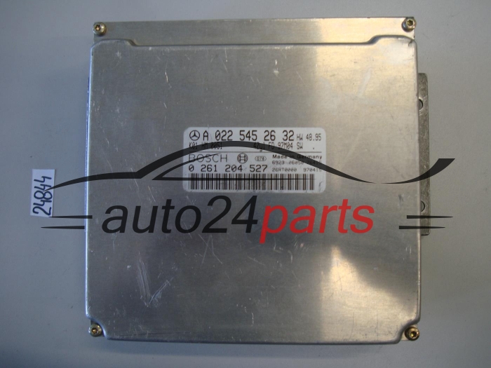 KOMPUTER STEROWNIK SILNIKA MERCEDES SLK BOSCH 0 261 204 527, 0261204527, A 022 545 26 32, A0225452632