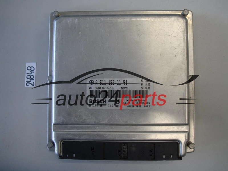 KOMPUTER STEROWNIK SILNIKA MERCEDES SPRINTER BOSCH 0 281 011 747, 0281011747, A 611 153 11 91, A6111531191, CR2.35