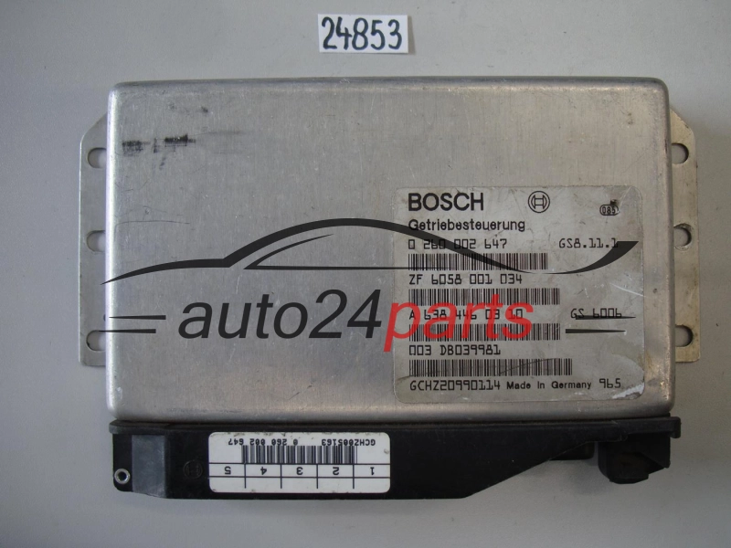 STEROWNIK SKRZYNI AUTOMATYCZNEJ MERCEDES VITO BOSCH 0 260 002 647, 0260002647, A 638 446 03 10, A6384460310, ZF 6058 001 034, ZF6058001034