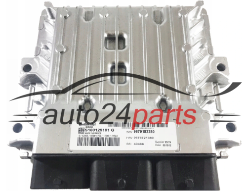 Calculateur moteur 2.2 HDI Continental S180129101G 9679182280 – Citroen Peugeot Fiat – Plug & Play