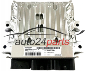 RENOVIERT MOTORSTEUERGERÄT ECU STEUERGERAT FIAT DUCATO 2.2 MULTIJET CONTINENTAL S180129101 J,  S180129101J, 9691551980