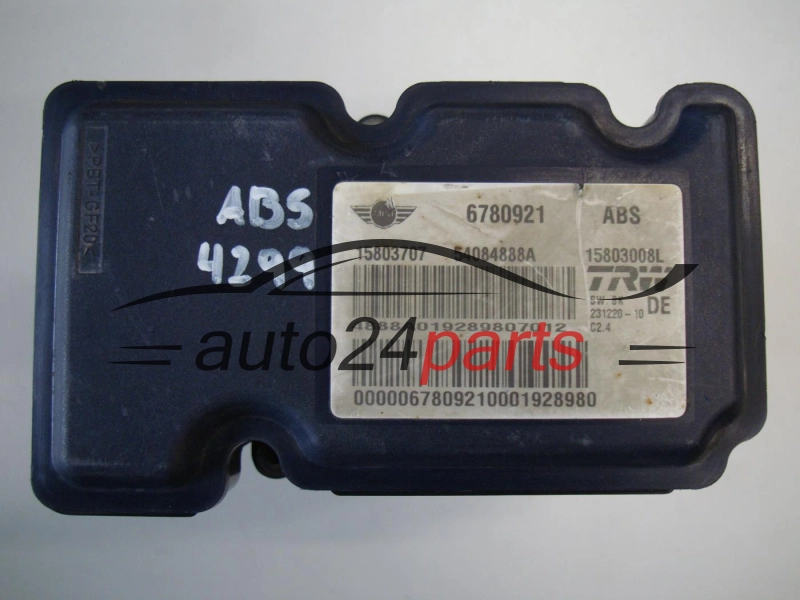 ABS POMPA I STEROWNIK MINI COOPER 66316025, 6780921