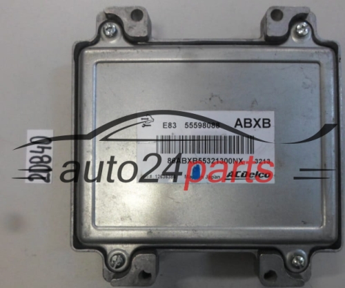 MOTORSTEUERGERÄT ECU STEUERGERAT OPEL CORSA D 1.4 55598088 ABXB 
