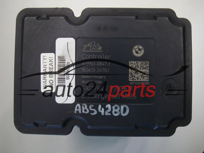 BMW 7707617, 10.0214-5003.4, 10021450034, 10.0961-0847.3, 10096108473