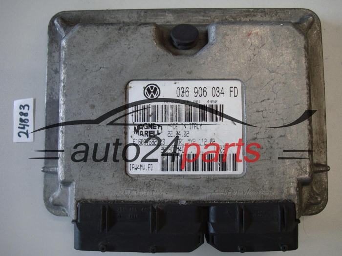 Sterownik silnika SKODA FABIA 1.4 BBY 036906034FD IAW4MV.FD 6160068206 - 24883