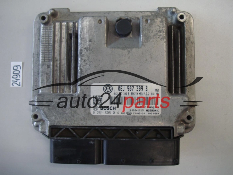 KOMPUTER STEROWNIK SILNIKA VW VOLKSWAGEN PASSAT 2.0 TSI BOSCH 0 261 S06 014, 0261S06014, 06J 907 309 B, 06J907309B, MED17.5.2