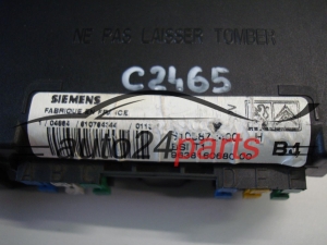 CENTRALKA MODUL BSI CITROEN PEUGEOT SIEMENS S105872400H, 9638160680 00, 963816068000, BSI T1
