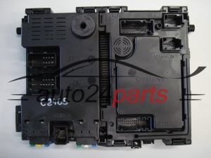 CENTRALKA MODUL BSI CITROEN PEUGEOT SIEMENS S105872400H, 9638160680 00, 963816068000, BSI T1