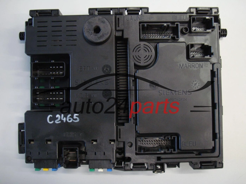CENTRALKA MODUL BSI CITROEN PEUGEOT SIEMENS S105872400H, 9638160680 00, 963816068000, BSI T1