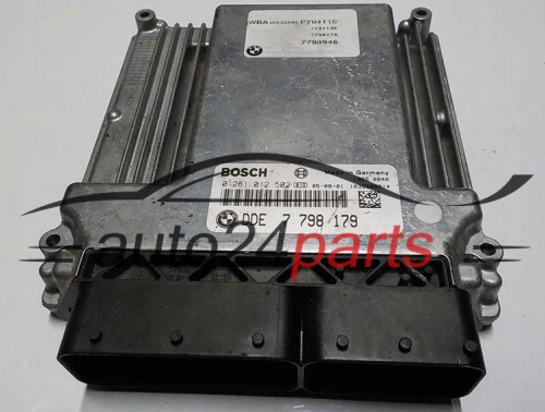 KOMPUTER STEROWNIK SILNIKA BMW BOSCH 0 281 012 502, 0281012502, 7798179, DDE7798179
