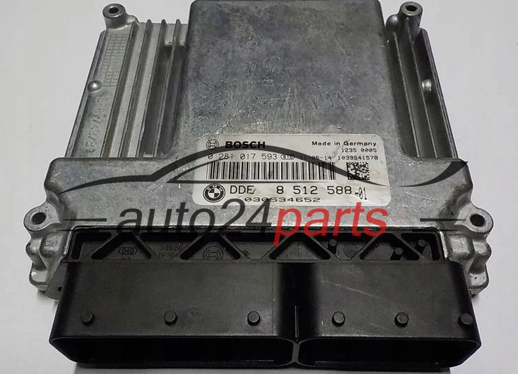 KOMPUTER STEROWNIK SILNIKA BMW BOSCH 0 281 017 593, 0281017593, DDE 8512588, DDE8512588