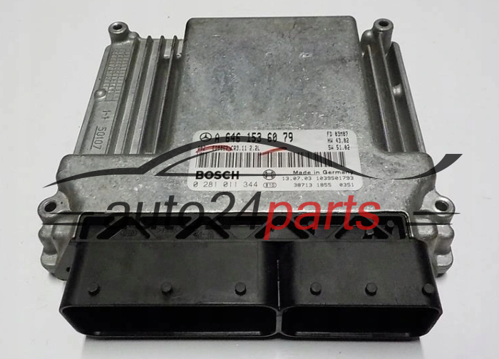 KOMPUTER STEROWNIK SILNIKA MERCEDES BOSCH 0 281 011 344, 0281011344, A 646 153 60 79, A6461536079, CR3.11