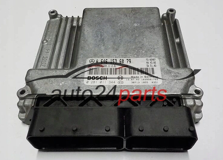 KOMPUTER STEROWNIK SILNIKA MERCEDES BOSCH 0 281 011 344, 0281011344, A 646 153 60 79, A6461536079, CR3.11
