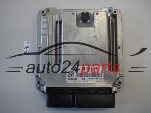KOMPUTER STEROWNIK SILNIKA VW VOLKSWAGEN T5 2.5 TDI 070906016AJ, 070 906 016 AJ, BOSCH 0281011568, 0 281 011 568, DIESEL EDC16U1 7002 1039S07534