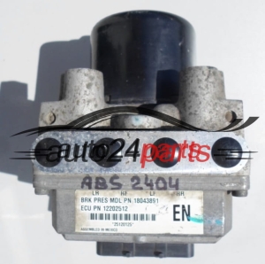 POMPE HYDRAULIQUE ET CALCULATEUR d'ABS CHEVROLET DAEWOO 96534909, 18043891, 12202512
