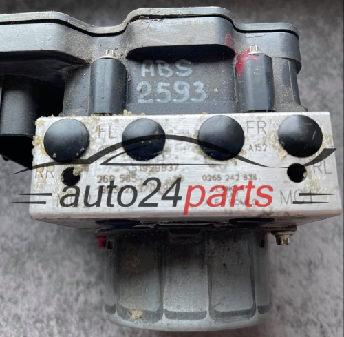 ABS POMPA I STEROWNIK FIAT BOSCH 0 265 242 838, 0265242838, 51929837, 0265956184