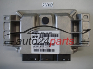 KOMPUTER STEROWNIK SILNIKA PEUGEOT Magneti Marelli IAW 6LPB, IAW6LPB, HW 16.707.054, 16707054, 9657870480, SW 16.814.024, 16814024, 9659057580