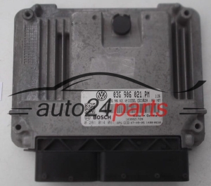 ECU CENTRALITA DE MOTOR VW VOLKSWAGEN GOLF 1.9 TDI 03G906021PM, 03G 906 021 PM, 03G906021AN, 03G 906 021 AN BOSCH 0281014061, 0 281 014 061