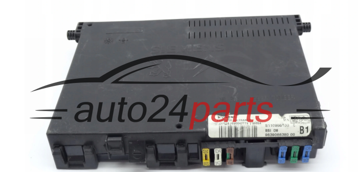 CENTRALKA MODUL BSI CITROEN PEUGEOT 9639066380, S110950100 C