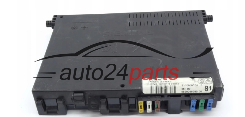 CENTRALKA MODUL BSI CITROEN PEUGEOT 9639066380, S110950100 C