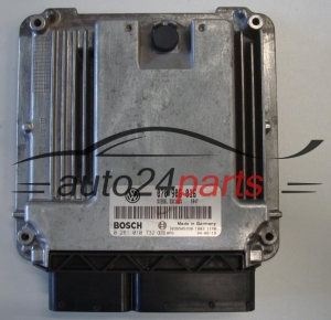 ECU CENTRALITA DE MOTOR VW VOLKSWAGEN T5 2.5 TDI BOSCH 0 281 010 732, 0281010732, 070 906 016, 070906016, DIESEL EDC16U1