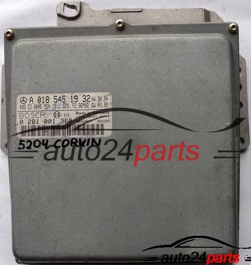 calculateur moteur pour mercedes w202 c250 2.5td