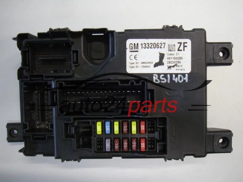 CENTRALKA MODUL STEROWNIK OPEL CORSA D 13320627 ZF