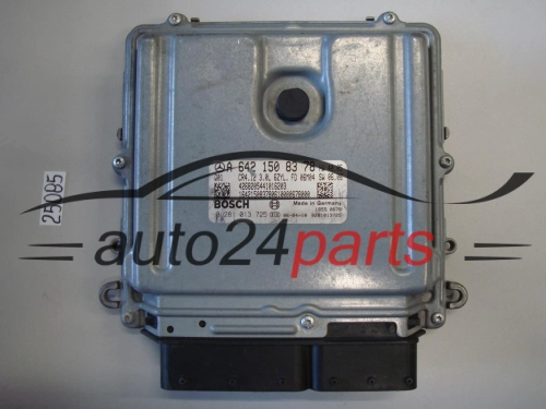 KOMPUTER STEROWNIK SILNIKA MERCEDES E 300 3.0, BOSCH 0 281 013 725, BOSCH 0281013725, A 642 150 83 78, A6421508378, CR4.12