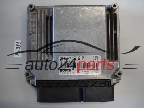 KOMPUTER STEROWNIK SILNIKA MERCEDES BOSCH 0 281 011 794, 0281011794, A 647 153 16 79, A6471531679