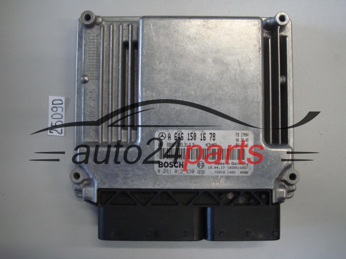 KOMPUTER STEROWNIK SILNIKA MERCEDES BENZ BOSCH 0 281 012 830, 0281012830, A6461501678, CR3.31