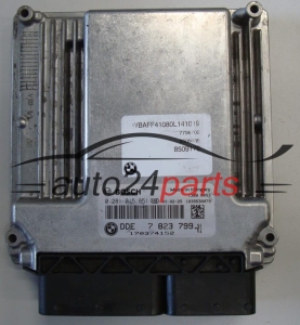 MOTORSTEUERGERÄT ECU STEUERGERÄT BMW X5 E70 3.0 DIESEL BOSCH 0281015851, 0 281 015 851, DDE 7823799 -01, DDE7823799, 7 823 799 -01, 1039S30079