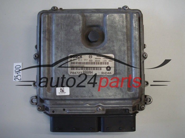 KOMPUTER STEROWNIK SILNIKA CHRYSLER VOYAGER 2.8, BOSCH 0 281 013 357, BOSCH 0281013357, P04727880AH