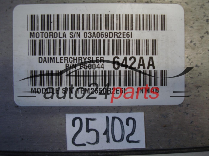KOMPUTER STEROWNIK SILNIKA JEEP GRAND CHEROKEE P56044642AA