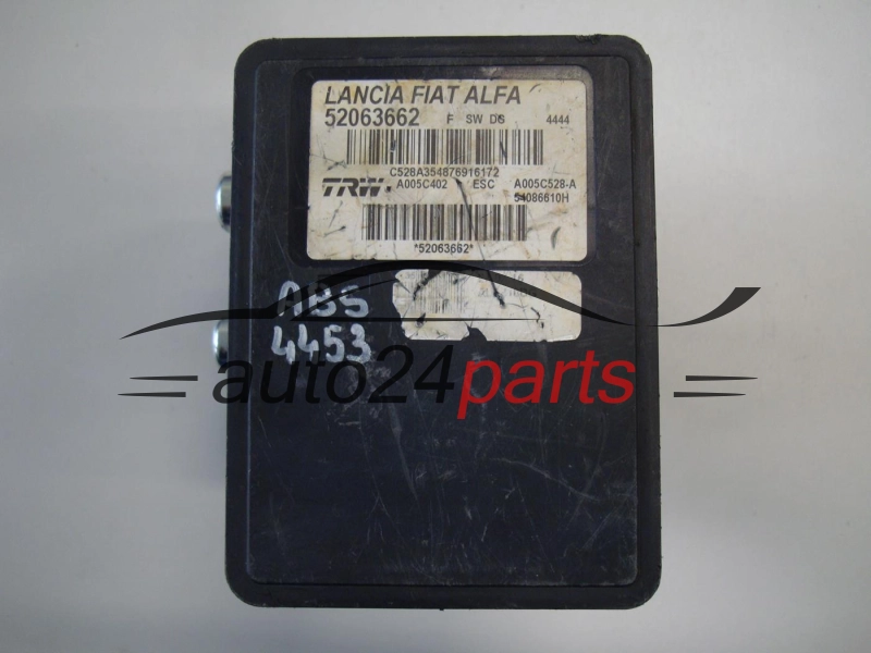 ABS POMPA I STEROWNIK FIAT LANCIA TRW 52063662, 66168238