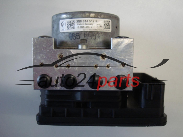 Pompe ABS et calculateur AUDI VOLKSWAGEN 3Q0614517K, 10.0220-0551.4, 10022005514, 3Q0907379K