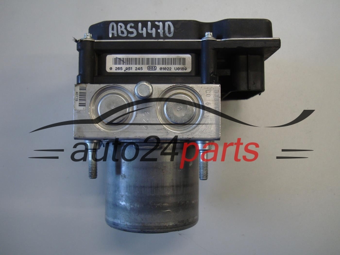 ABS POMPA I STEROWNIK PEUGEOT 508 BOSCH 0 265 230 737, 0265230737, 96 770 317 80, 9677031780, 0 265 951 245, 0265951245