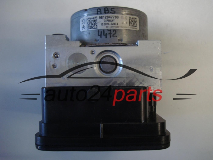 ABS POMPA I STEROWNIK CITROEN PEUGEOT 9812847780, 10.0220-0496.4, 10022004964, 10.0915-3945.3, 10091539453