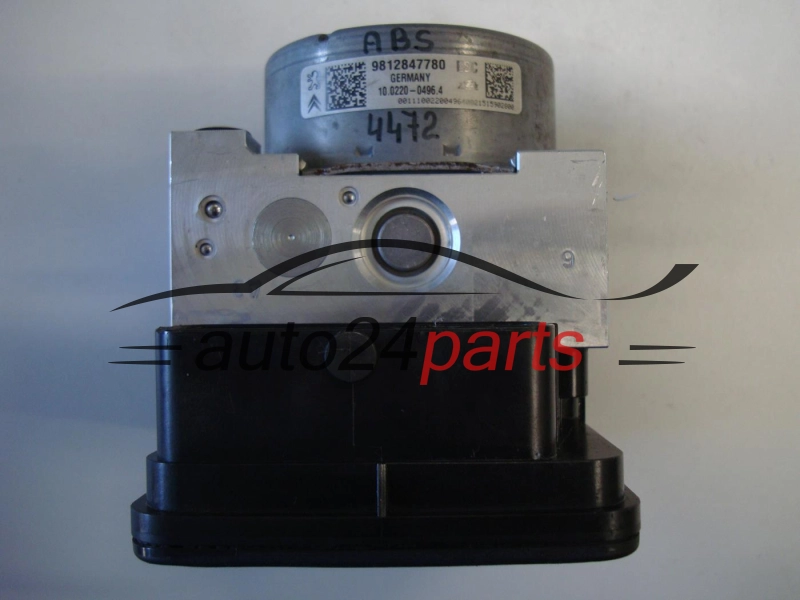 ABS POMPA I STEROWNIK CITROEN PEUGEOT 9812847780, 10.0220-0496.4, 10022004964, 10.0915-3945.3, 10091539453