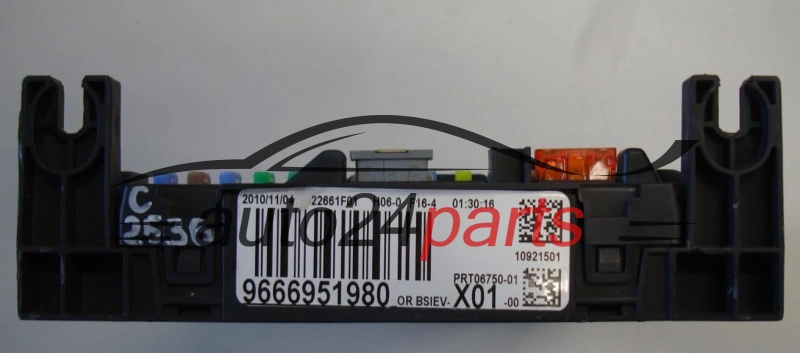 CENTRALKA MODUL CITROEN PEUGEOT 9666951980