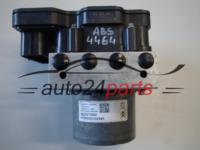PEUGEOT 9822873580, 0265258366, 0265956416
