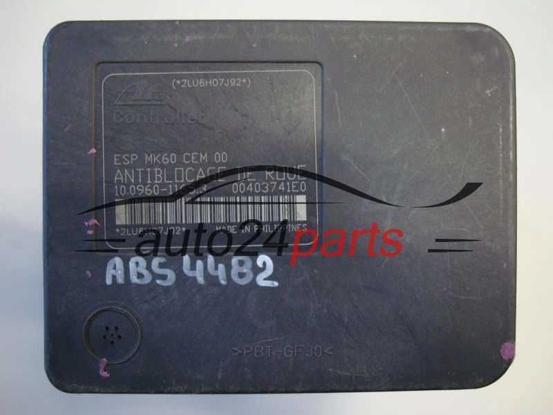 ABS POMPA I STEROWNIK CITROEN 9659770580, 10.0206-0233.4, 10020602334, 10.0960-1165.3, 10096011653