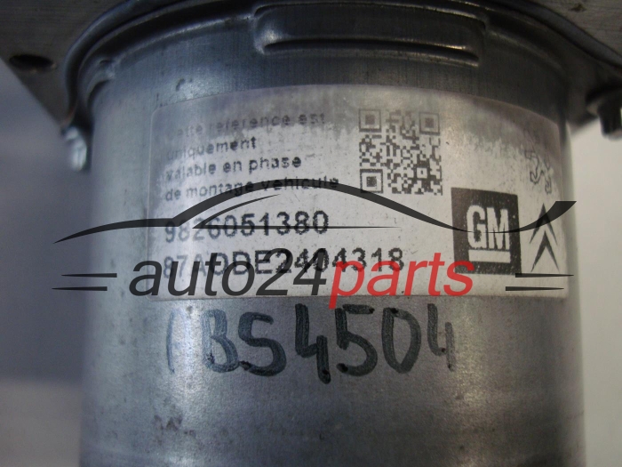 ABS POMPA I STEROWNIK CITROEN 9826051380, 0 265 956 240, 0265956240