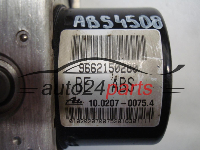 ABS POMPA I STEROWNIK CITROEN 9662150280, 10.0207-0075.4, 10020700754, 10.0970-1126.3, 10097011263