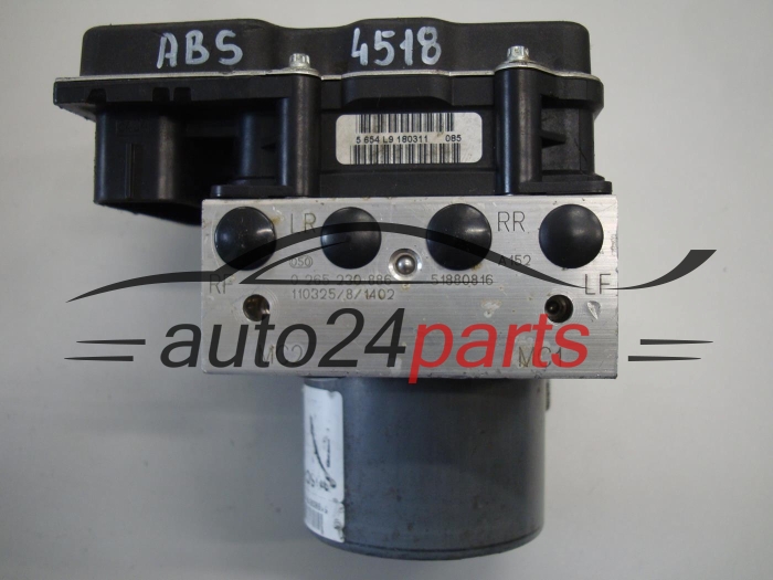 ABS POMPA I STEROWNIK FIAT 500 BOSCH 0 265 230 886, 0265230886, 51880816, 0265951742