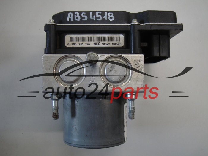 ABS POMPA I STEROWNIK FIAT 500 BOSCH 0 265 230 886, 0265230886, 51880816, 0265951742